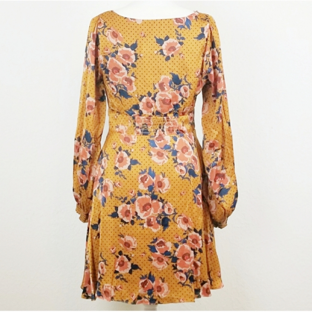 Free People Morning Light Floral Mini Dress - Picture 2 of 8